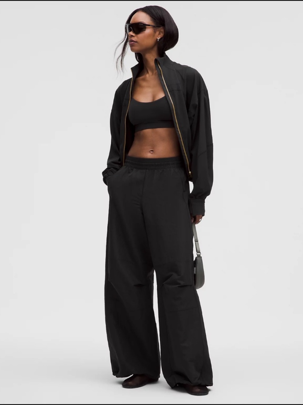 Lululemon Crinkle Nylon Relaxed Parachute Pant
